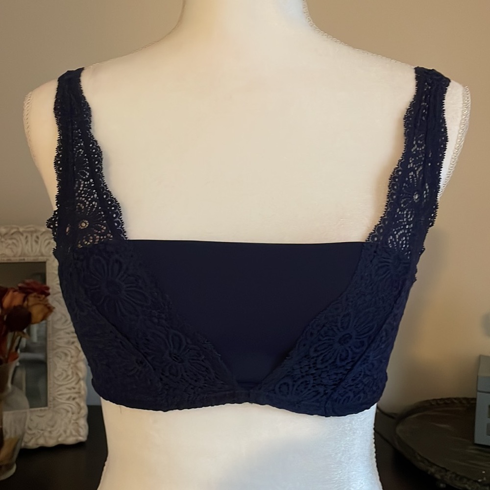 Aerie‎ navy Bralette size small